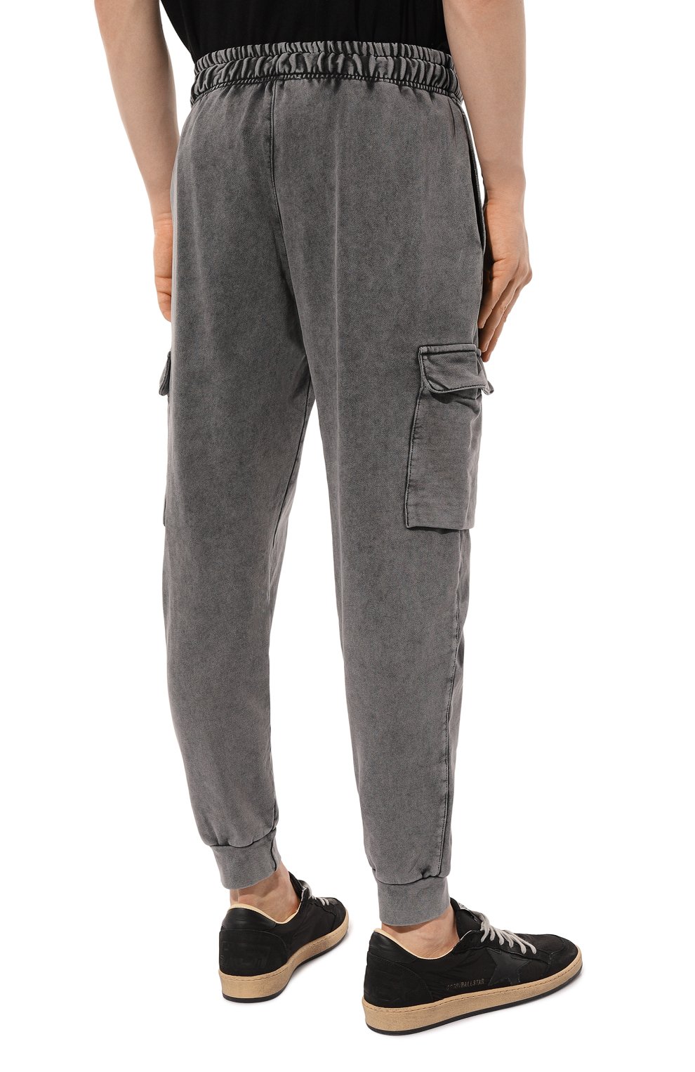 Хлопковые джоггеры DIEGO VENTURINO, арт. D3S4PNT-CRGBASIC2, фото 4