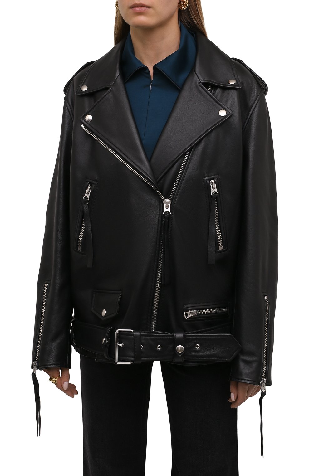 Кожаная куртка ACNE STUDIOS, арт. A70070, фото 3