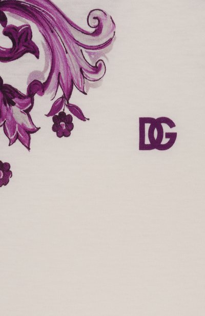 Хлопковая футболка DOLCE & GABBANA, арт. L5JTNK/II7H3/8-12+, фото 3