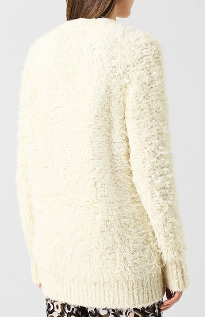 Шерстяной кардиган на пуговицах MARNI, арт. CDMD0014Q0/FWL51, фото 4