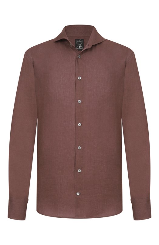 Льняная рубашка Van Laack VL-RES0-TFK/150555 Коричневый VL-RES0-TFK/150555