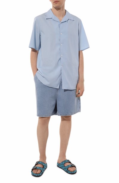 Текстильные шлепанцы GUCCI, арт. 663654 9SFV0, фото 2