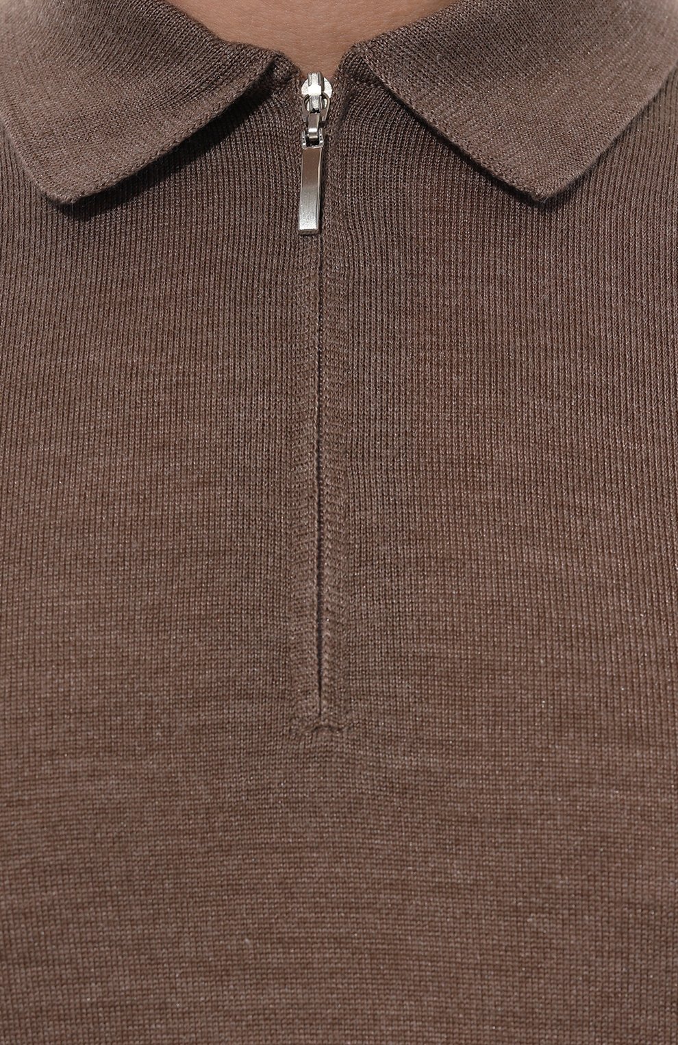 Поло из шерсти и шелка GRAN SASSO, арт. 57137/13190, фото 5