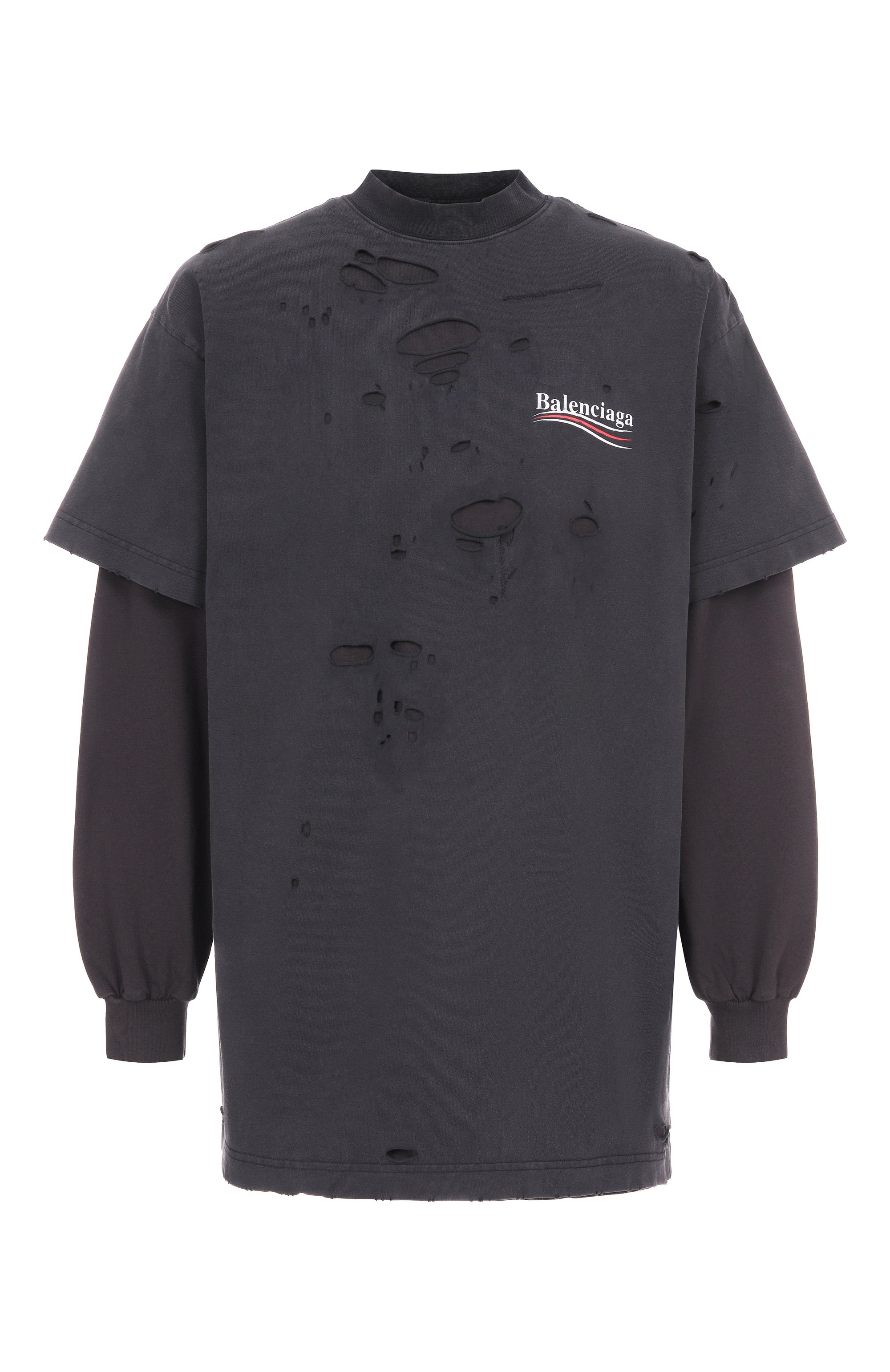 Хлопковый лонгслив BALENCIAGA, арт. 818555/TRVK8, фото 1