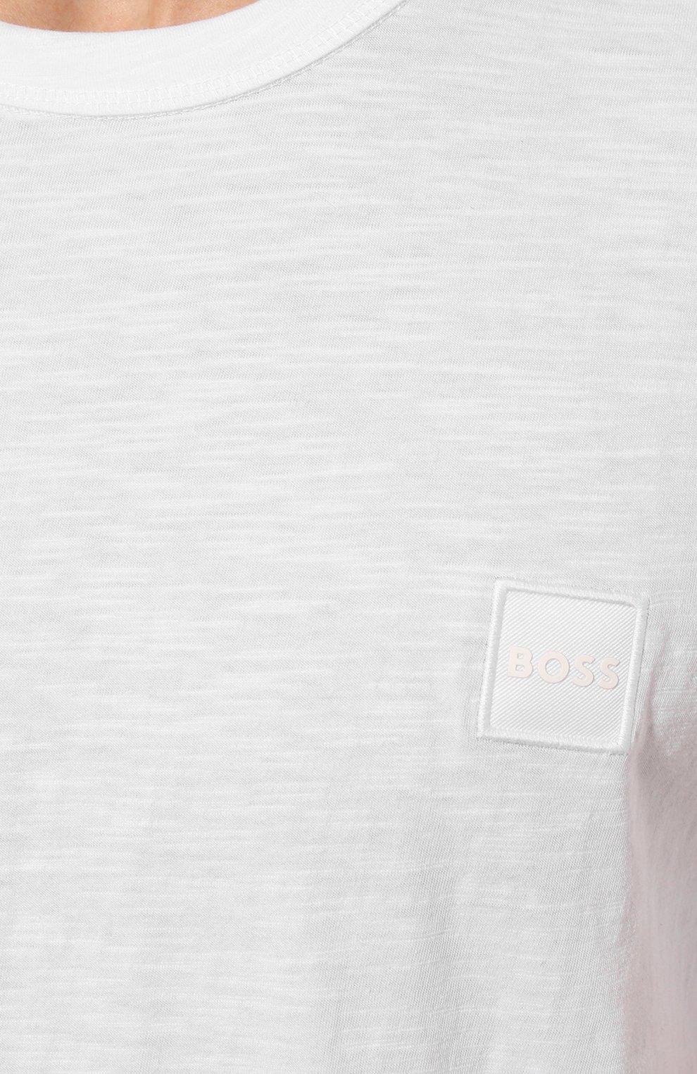 Хлопковая футболка BOSS ORANGE, арт. 50478771, фото 5