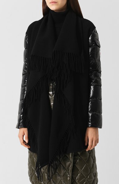 Шерстяной кардиган с бахромой MONCLER, арт. D2-093-00805-05-0805N, фото 3