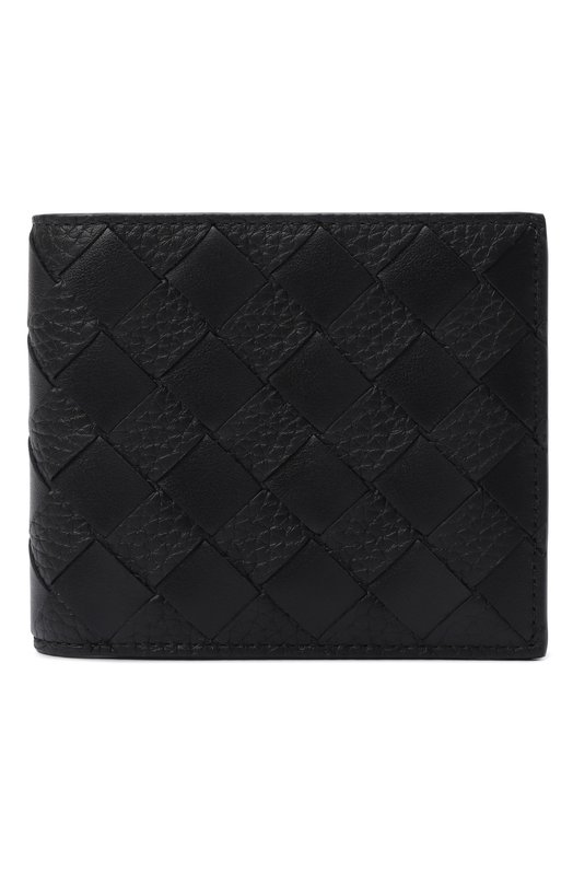 Кожаное портмоне Bottega Veneta 743211/V63U1 Чёрный 743211/V63U1