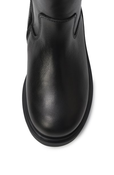 Кожаные ботинки EMPORIO ARMANI, арт. EB000800/AF18732, фото 4