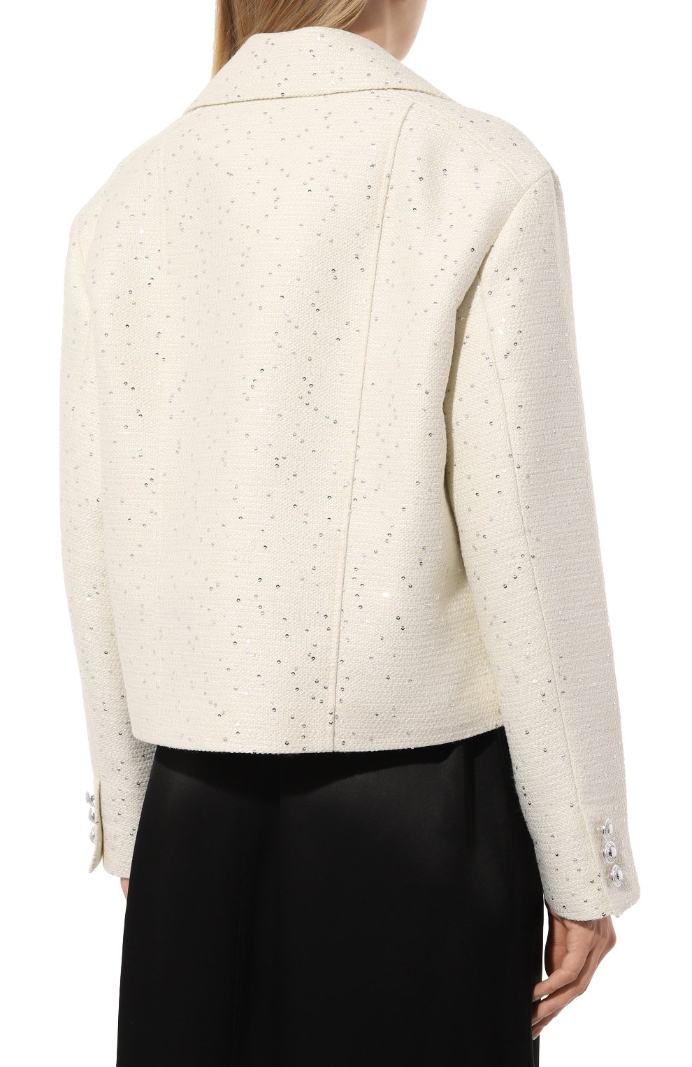 Твидовый жакет с отделкой пайетками SEVEN LAB, арт. SJT.42.103.473, фото 4