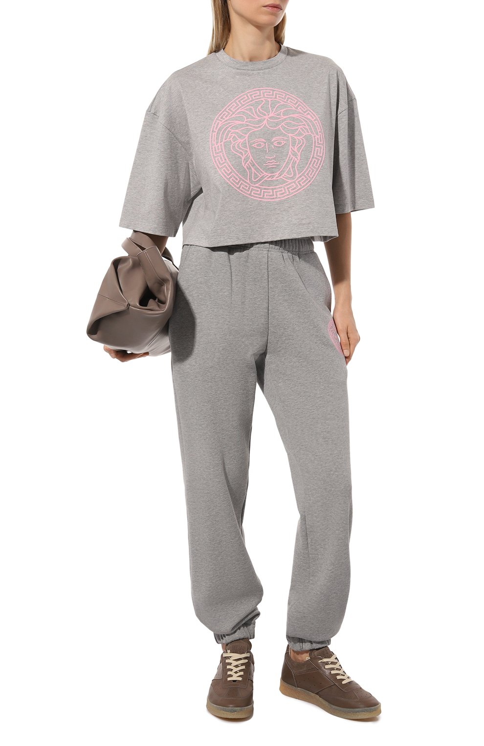 Хлопковые джоггеры VERSACE, арт. 1014294/1A10156, фото 2