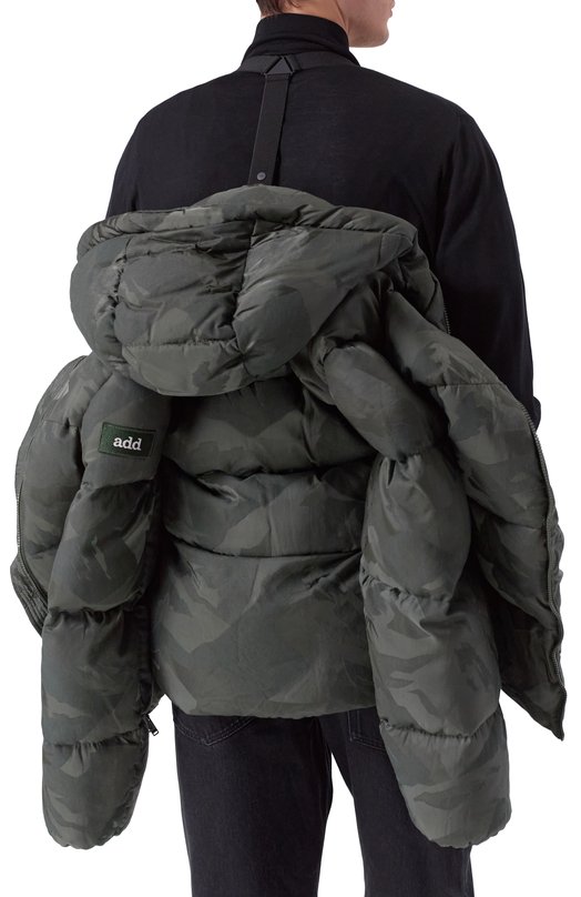 Пуховик Add 12AMHL30R Хаки  12AMHL30R Фото 7