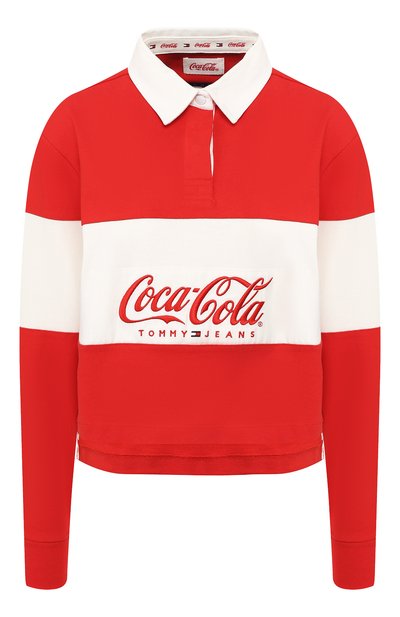 Хлопковое поло TOMMY HILFIGER, арт. DW0DW06933, фото 1