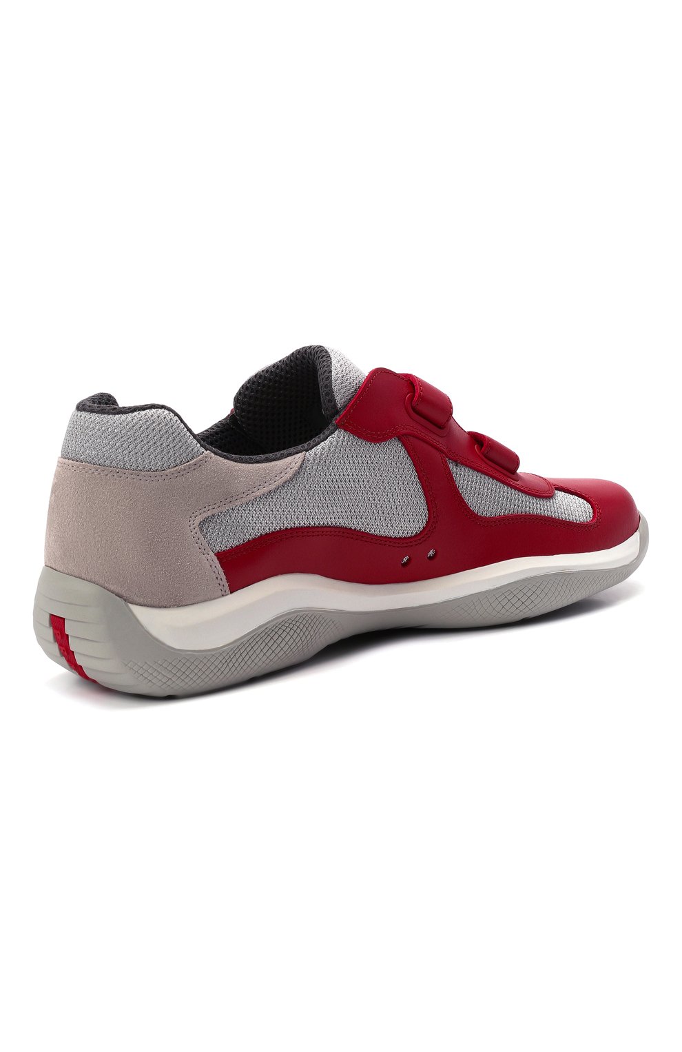 Комбинированные кроссовки america’s cup original PRADA, арт. 4P0723-5RU-F0011-ZFT0, фото 5