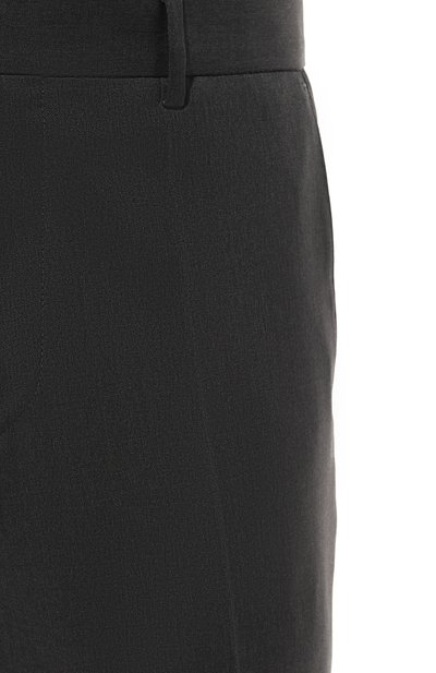 Шерстяные брюки BOSS темно-серого цвета по цене 30950 руб., арт. 50469183, фото 5 Шерстяные брюки BOSS, арт. 50469183, фото 5