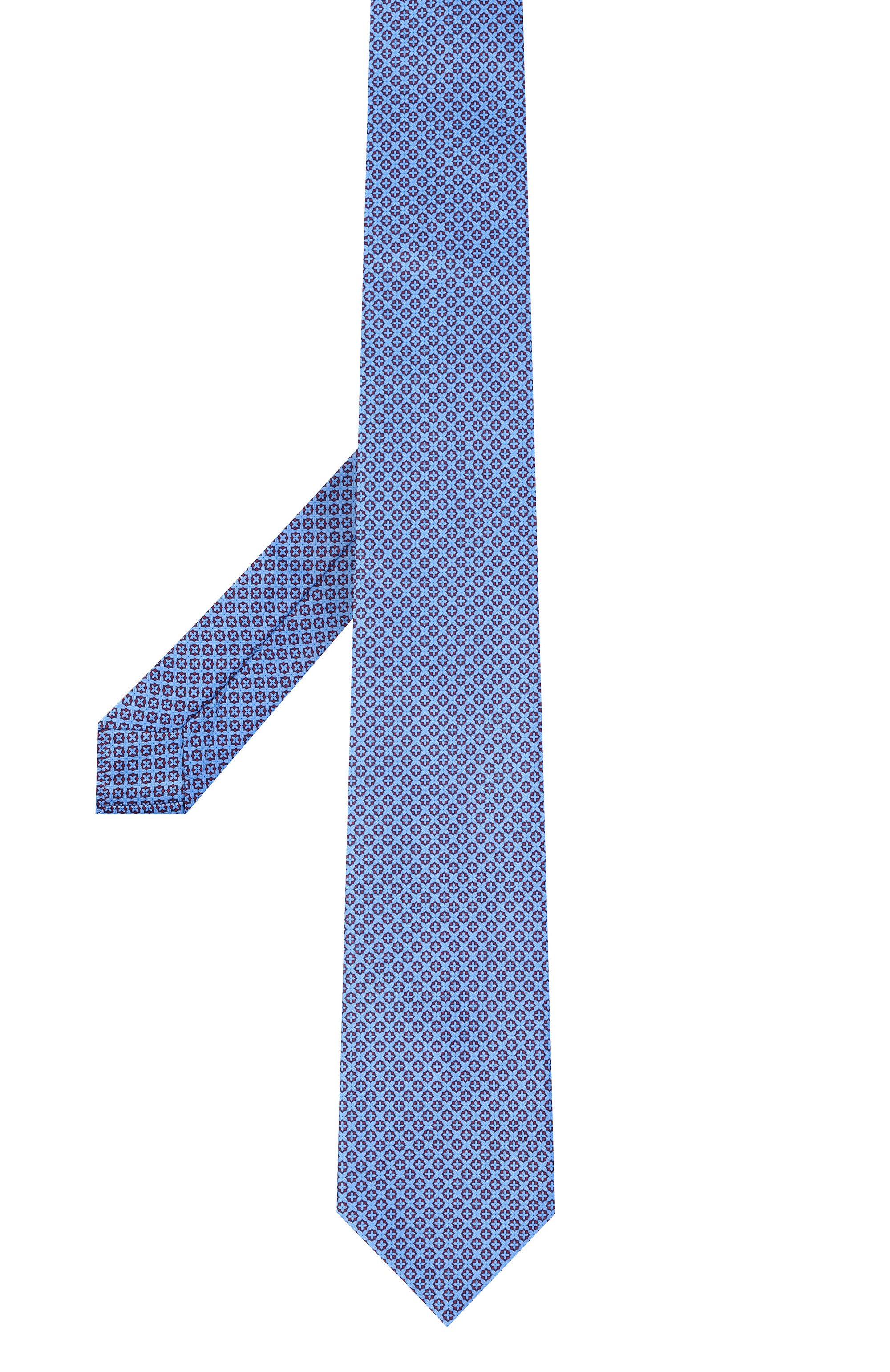 Шелковый галстук STEFANO RICCI голубого цвета по цене 34400 руб., арт. CXL/59028, фото 3 Шелковый галстук STEFANO RICCI, арт. CXL/59028, фото 3