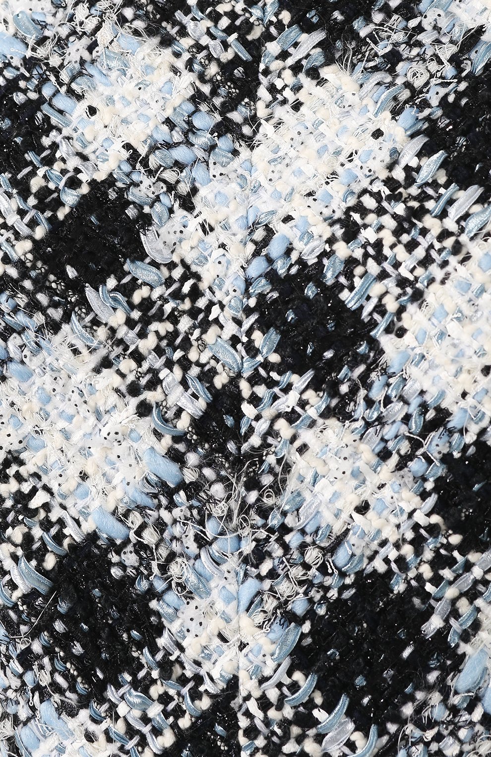 Твидовое платье ALEXANDER MCQUEEN синего цвета по цене 324000 руб., арт. 577592/QEAAR, фото 5 Твидовое платье ALEXANDER MCQUEEN, арт. 577592/QEAAR, фото 5