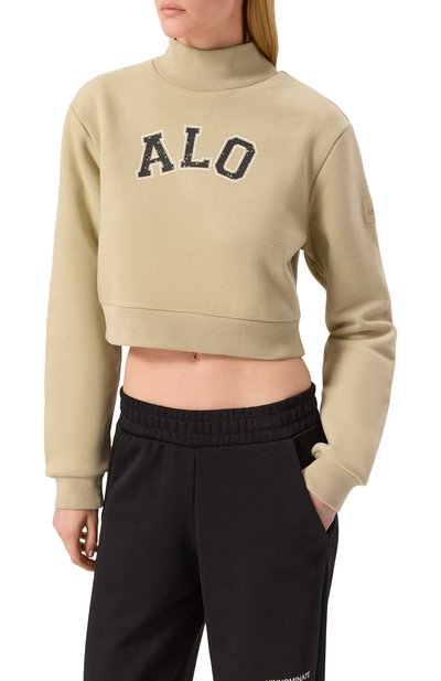 Хлопковый свитшот ALO YOGA, арт. W3653RG, фото 3