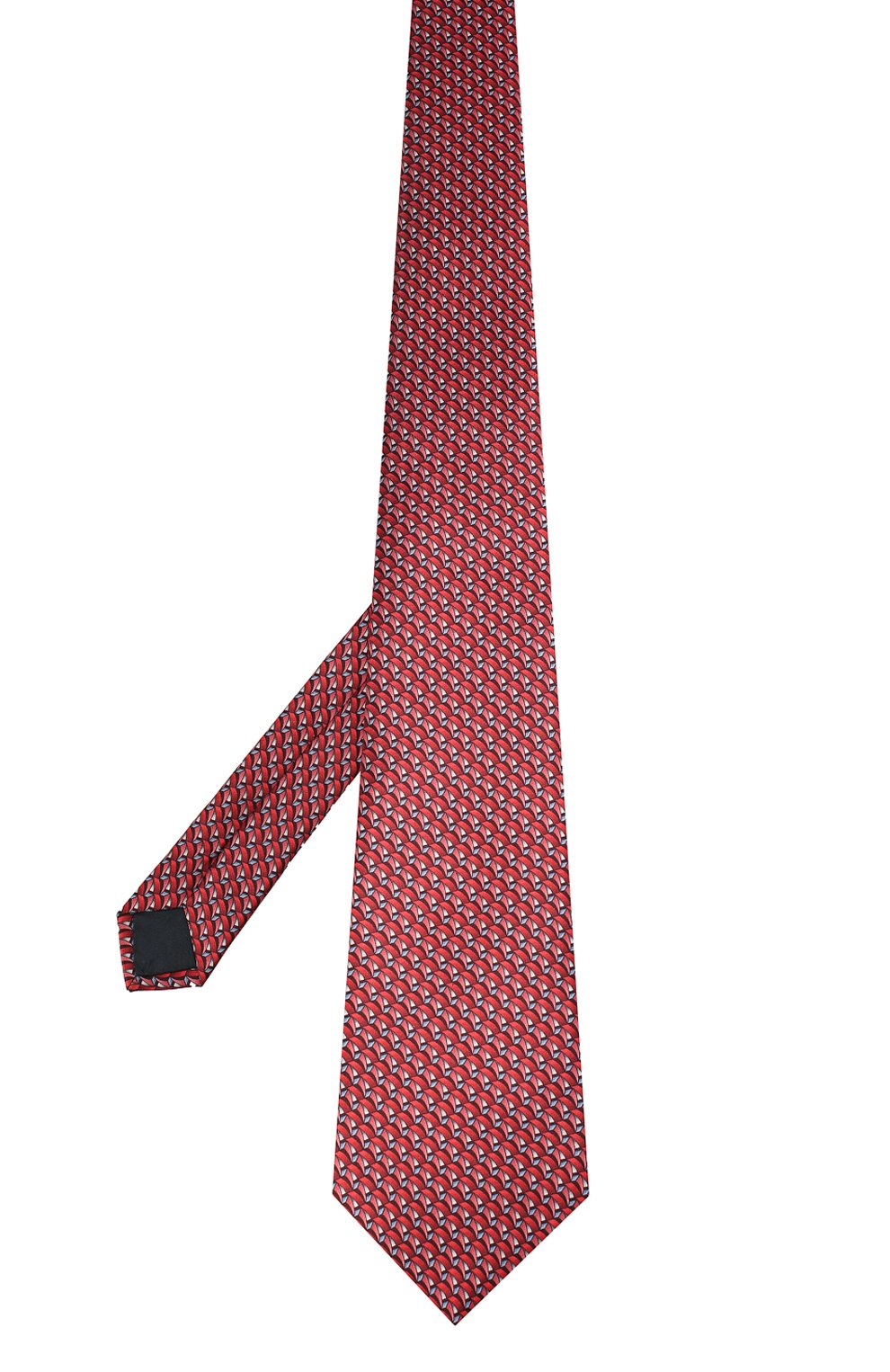 Шелковый галстук LANVIN красного цвета по цене 8410 руб., арт. 2360/TIE, фото 2 Шелковый галстук LANVIN, арт. 2360/TIE, фото 2
