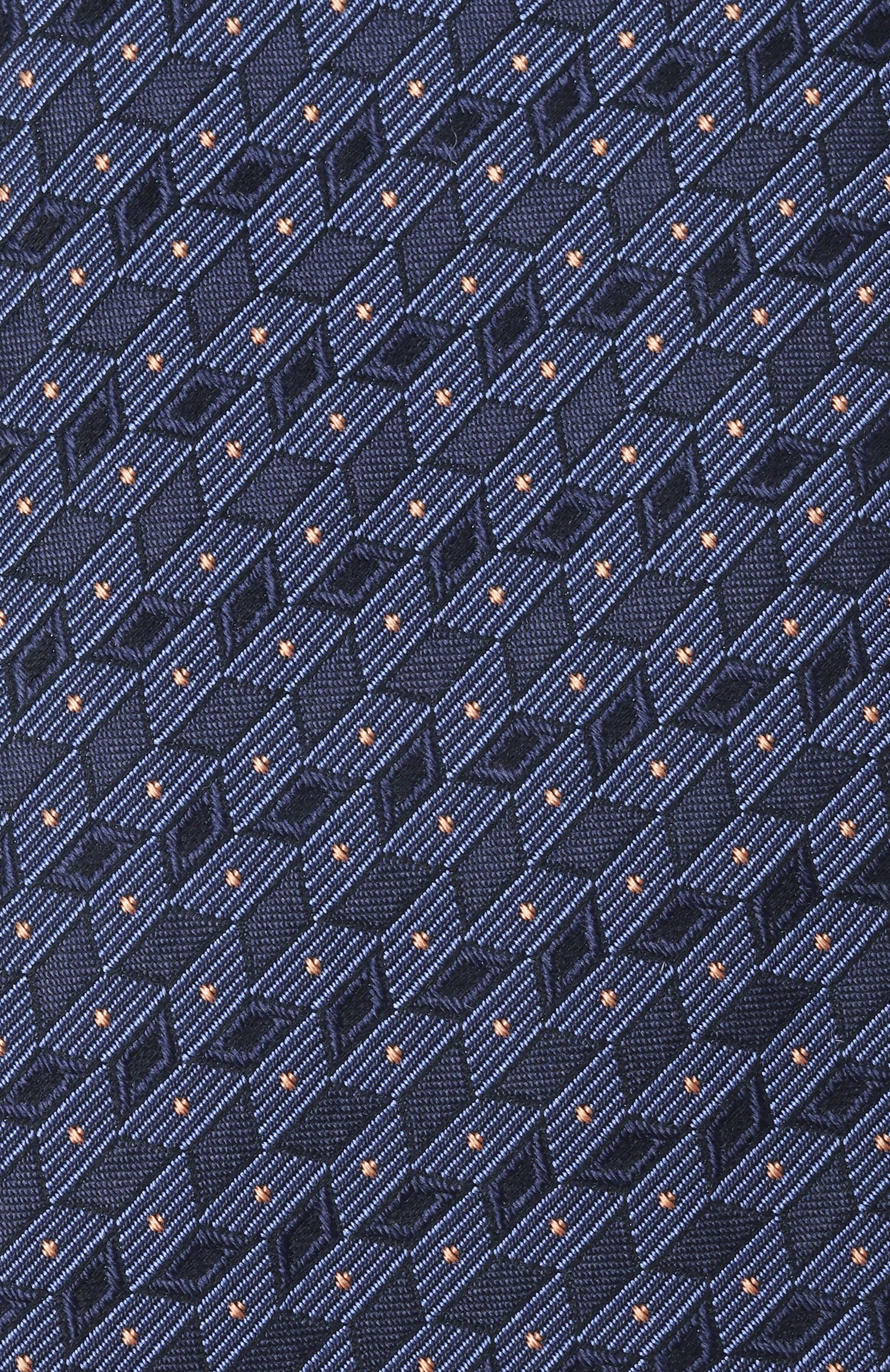 Шелковый галстук ZILLI синего цвета по цене 38600 руб., арт. CRAV02M0600VNJQC0, фото 4 Шелковый галстук ZILLI, арт. CRAV02M0600VNJQC0, фото 4