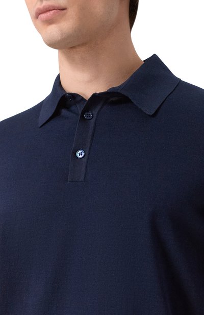 Поло из шелка и хлопка MVST, арт. M26.CSM.K424/C0TT0N/SILK, фото 5