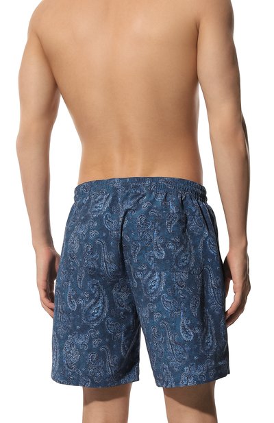 Плавки-шорты BRUNELLO CUCINELLI синего цвета по цене 46400 руб., арт. MW842043, фото 3 Плавки-шорты BRUNELLO CUCINELLI, арт. MW842043, фото 3