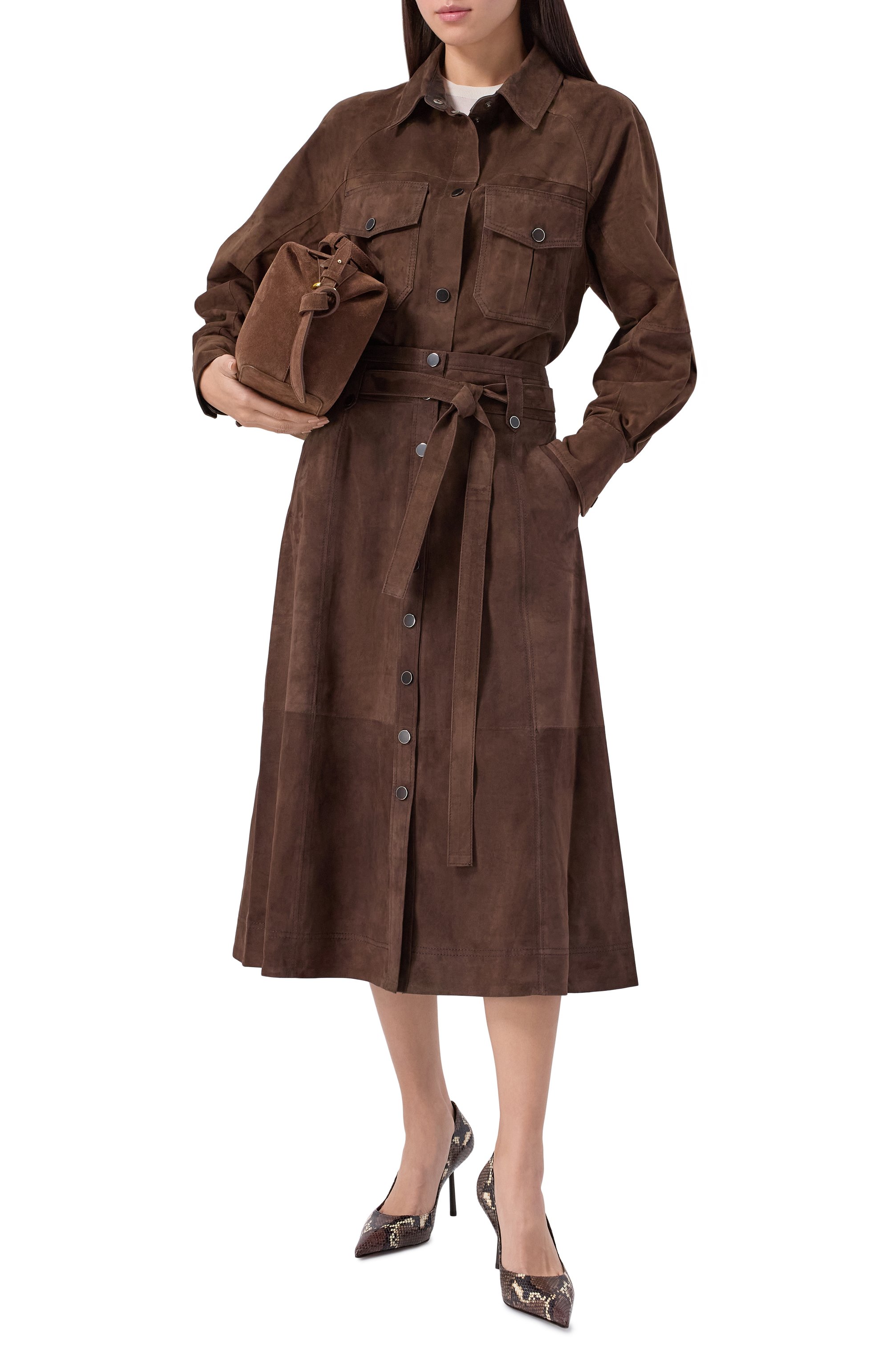 Замшевая юбка VENERA M., арт. Е-84, фото 2