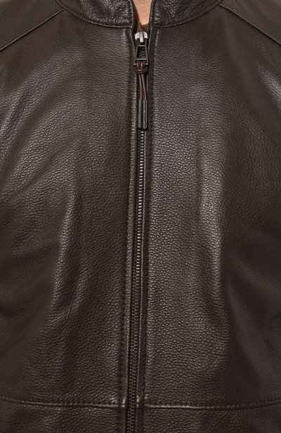 Кожаный бомбер WINDSOR, арт. B0RELL03-L/1300163, фото 5