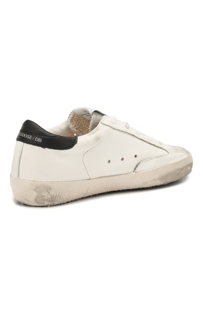 Кожаные кеды superstar GOLDEN GOOSE DELUXE BRAND, арт. G35KS301.B12, фото 3