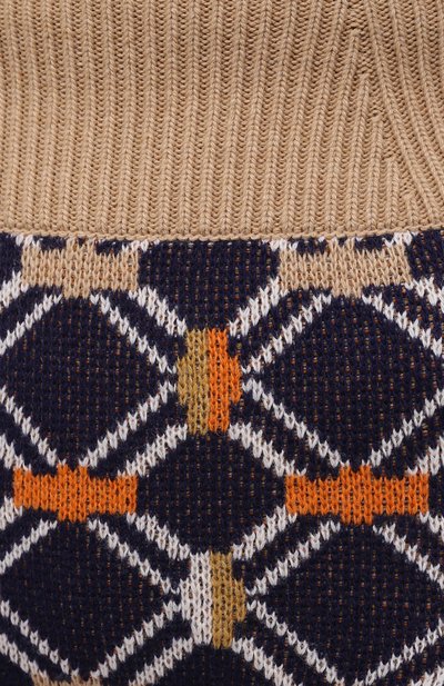 Шерстяные шорты SONIA RYKIEL темно-синего цвета по цене 39200 руб., арт. 121HP080-DF, фото 5 Шерстяные шорты SONIA RYKIEL, арт. 121HP080-DF, фото 5