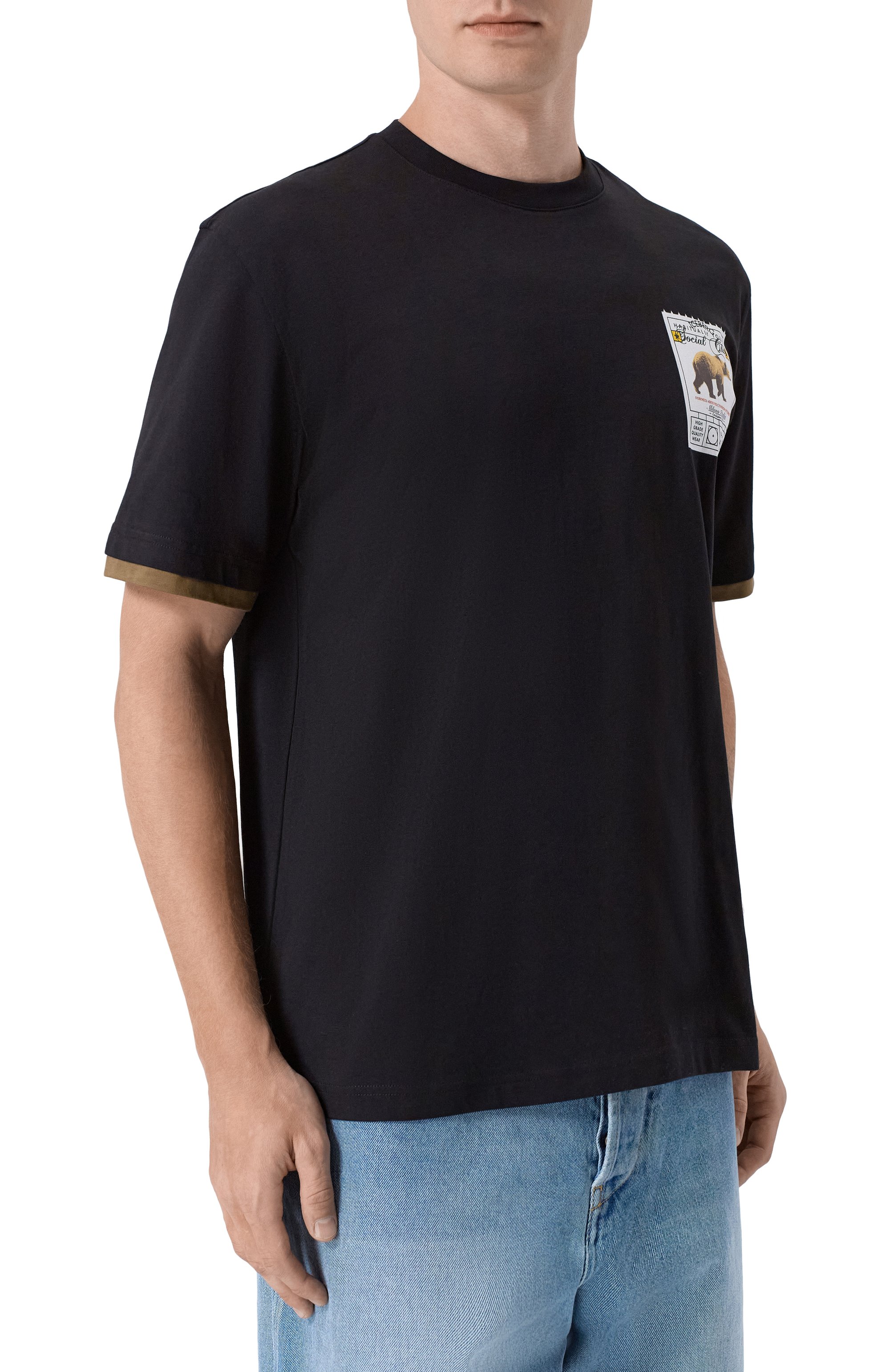 Хлопковая футболка ICEBERG, арт. F029/627A, фото 3