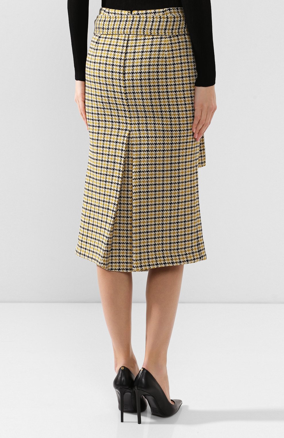 Юбка с поясом VICTORIA BECKHAM, арт. SK MID 31106B, фото 4