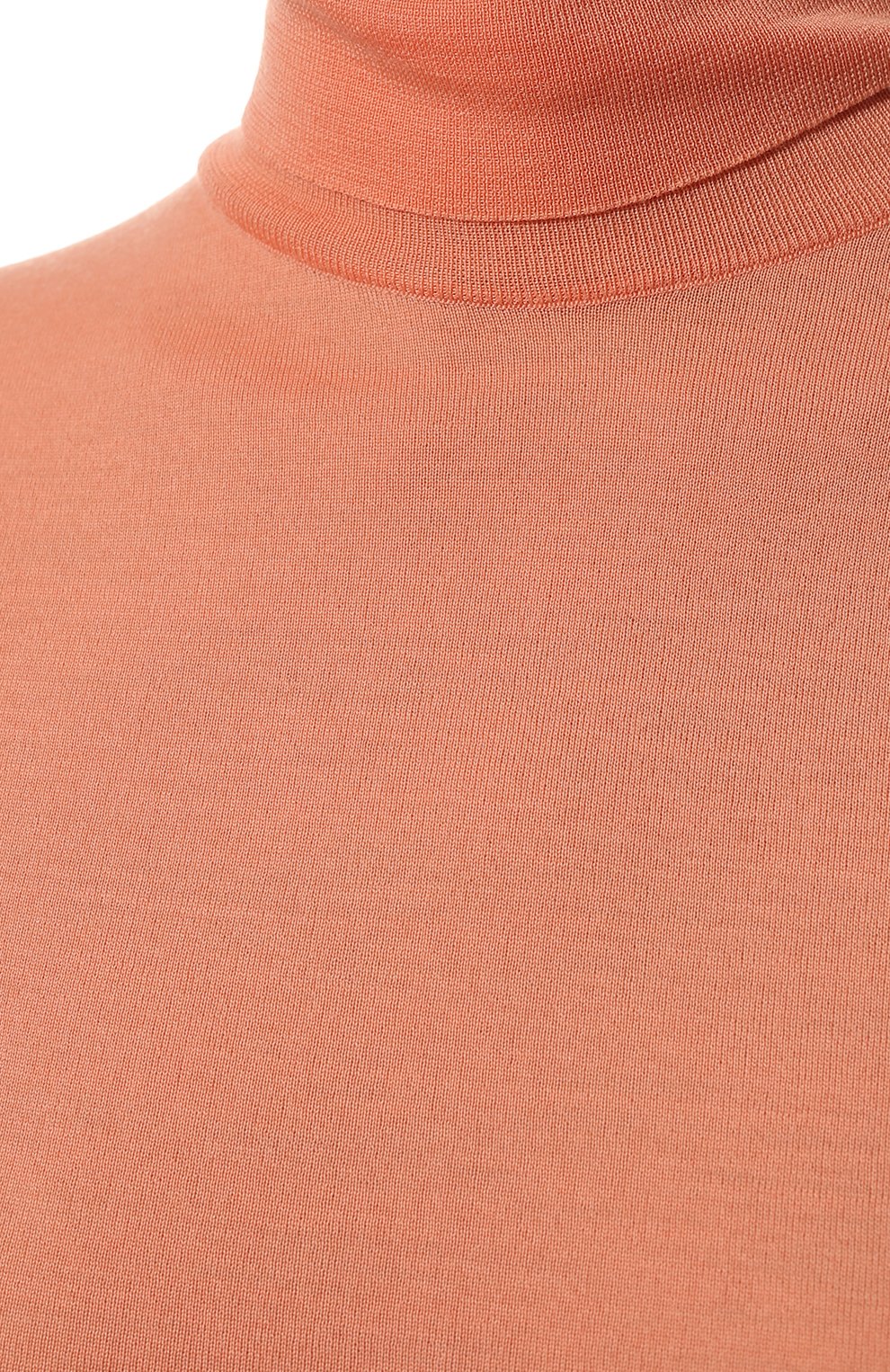 Шерстяная водолазка JIL SANDER кораллового цвета по цене 99500 руб., арт. JSCU753301-WUY20008, фото 5 Шерстяная водолазка JIL SANDER, арт. JSCU753301-WUY20008, фото 5