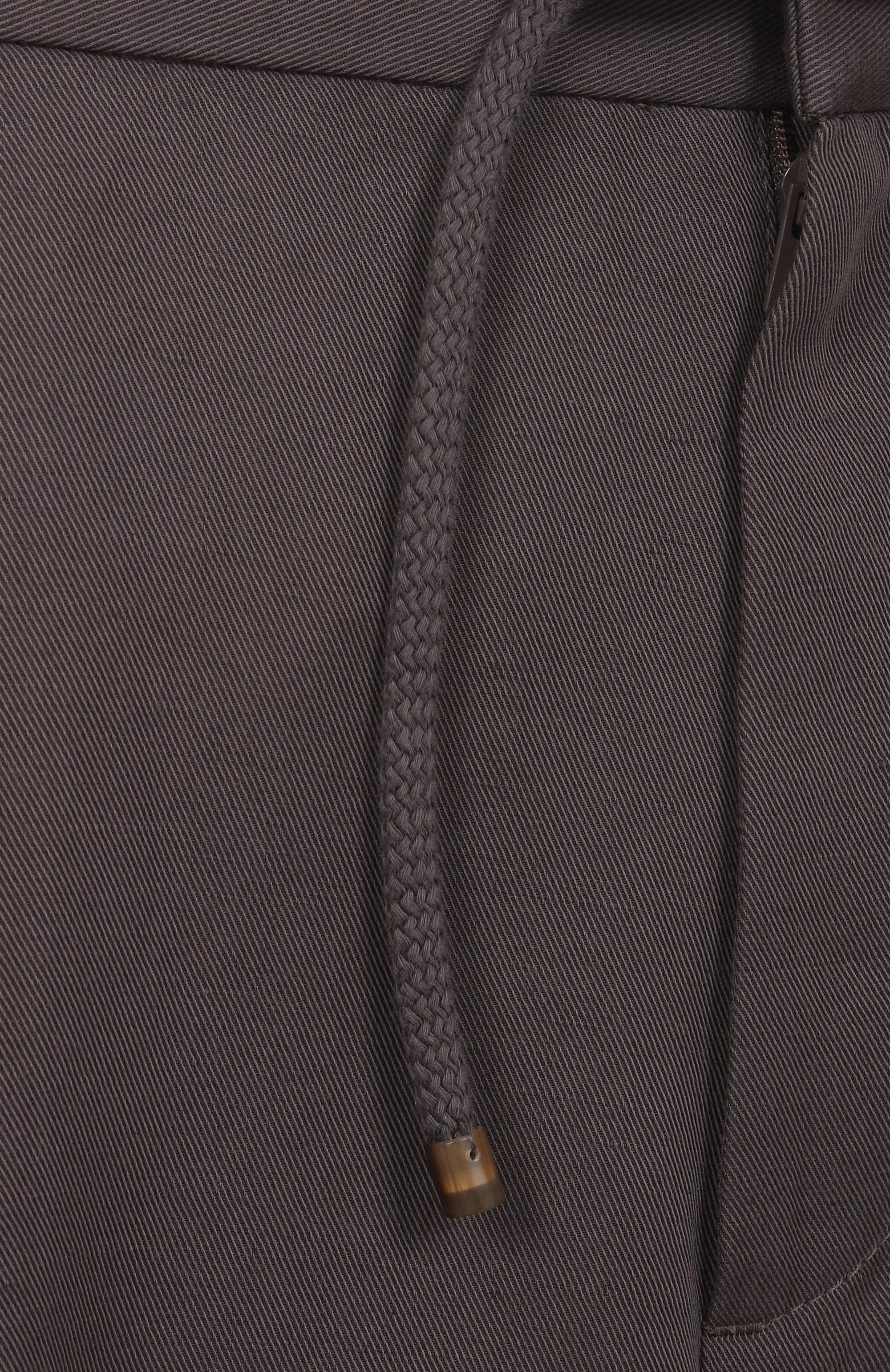 Брюки изо льна и хлопка BRUNELLO CUCINELLI, арт. MH255E1710, фото 5