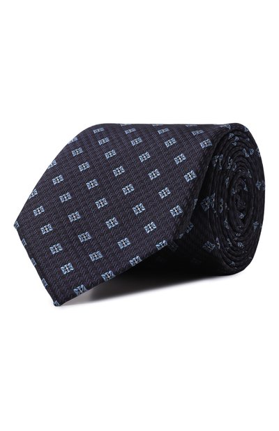 Мужской шелковый галстук CANALI, арт. 18/HJ04070