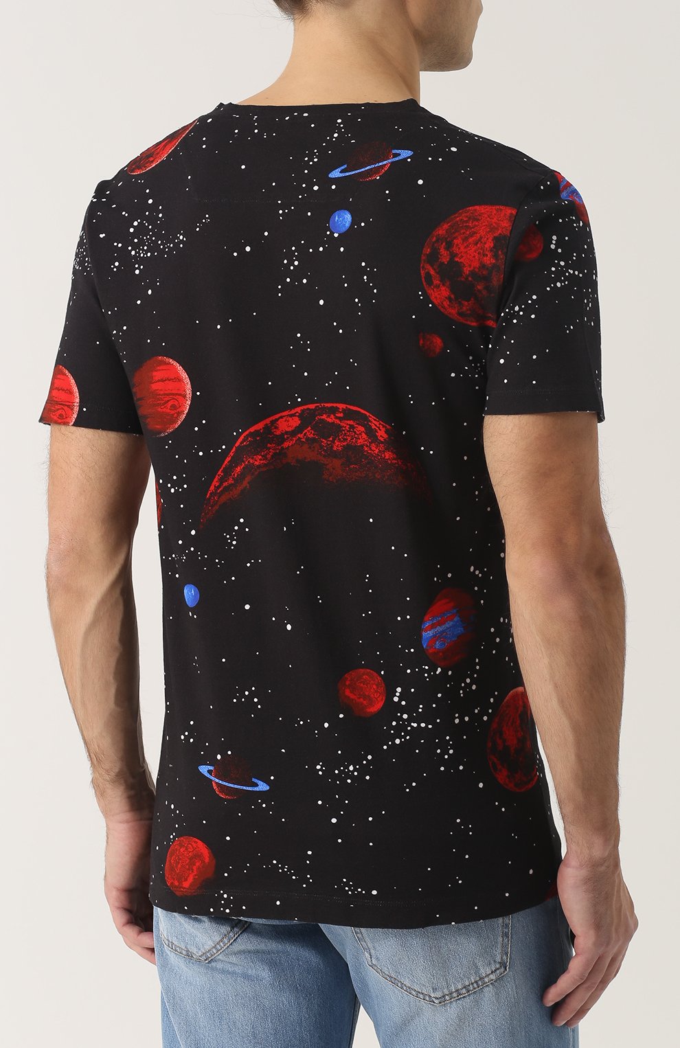 Хлопковая футболка с принтом GUCCI, арт. 457936/X3G51, фото 4