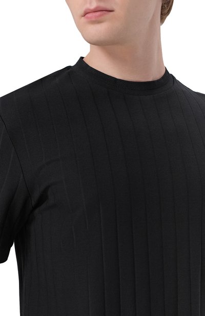 Хлопковая футболка BOSS, арт. 50559610, фото 5