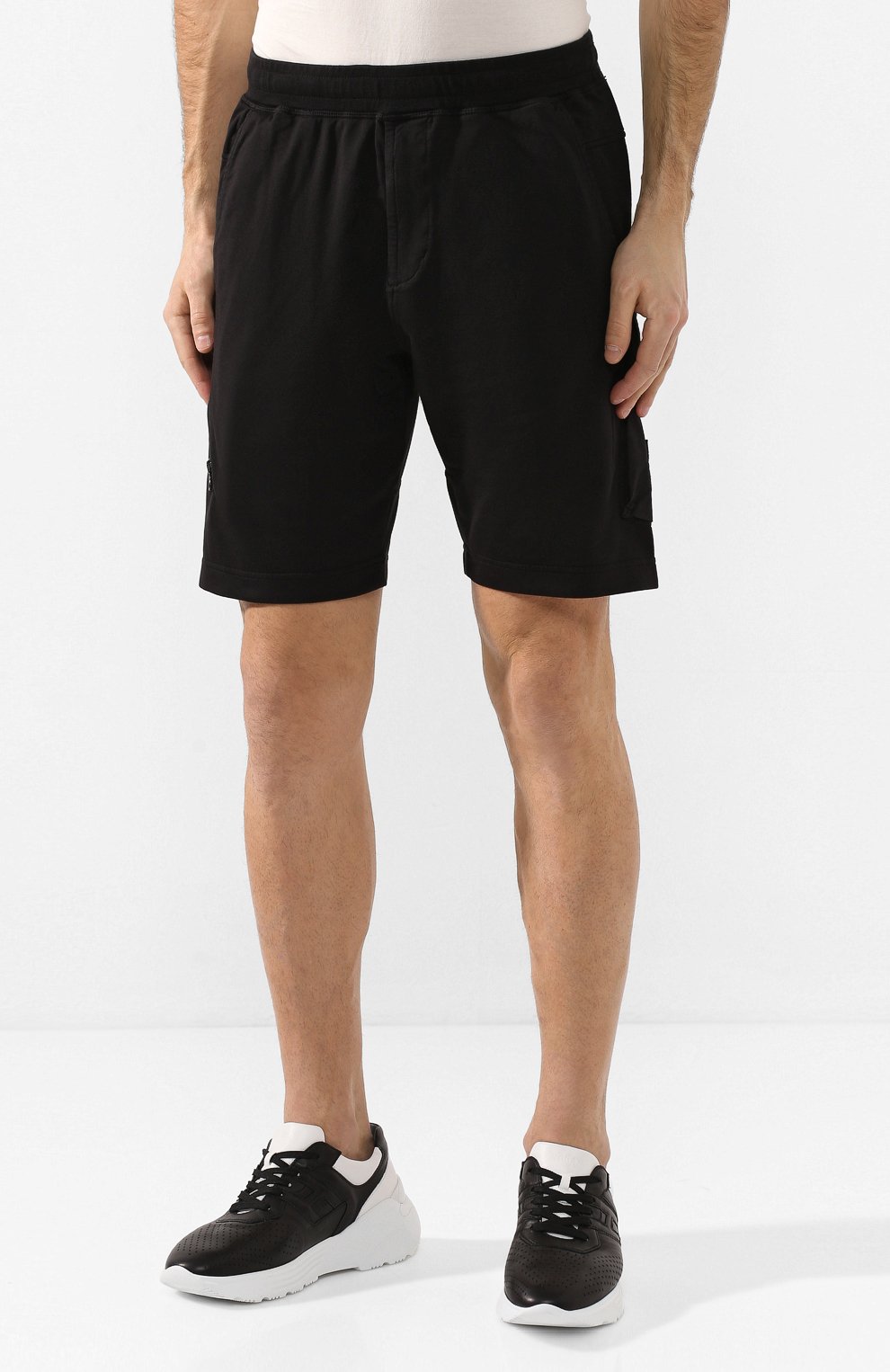 Хлопковые шорты STONE ISLAND, арт. 7215650F3, фото 3