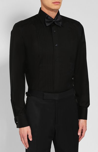 Хлопковая сорочка под с мокинг TOM FORD, арт. 4FT288/94SIJE, фото 4