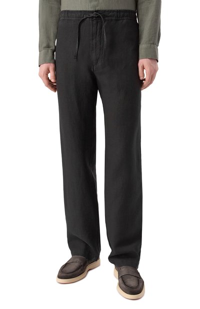 Льняные брюки 120% LINO, арт. 33ALIM29PT/0253/000, фото 3