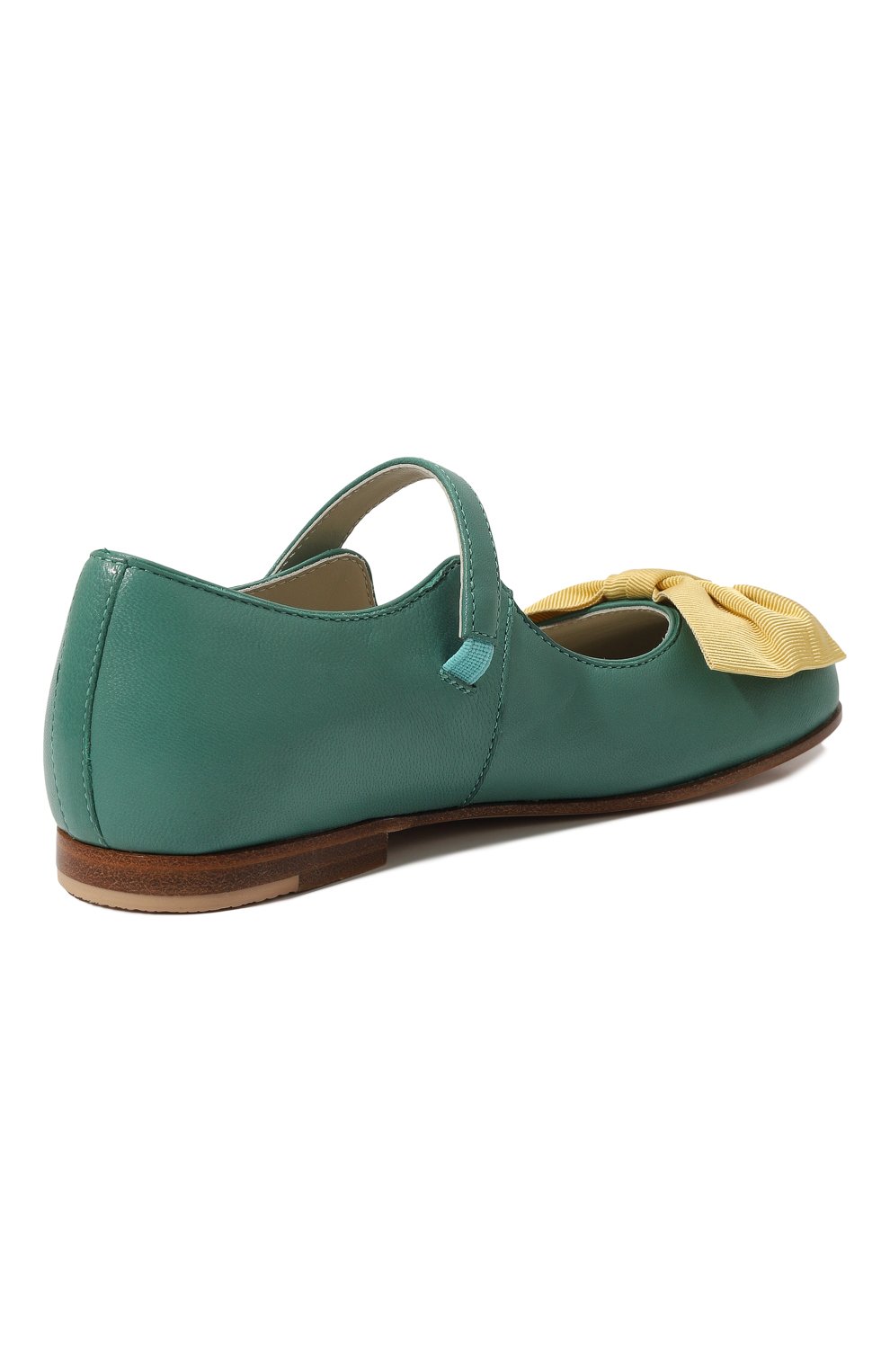 Кожаные балетки GUCCI, арт. 627471 04JK0, фото 3