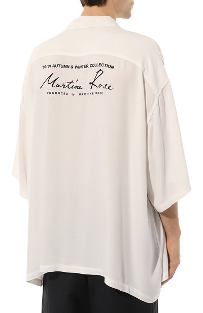 Рубашка из вискозы MARTINE ROSE, арт. MRSS24439A, фото 4