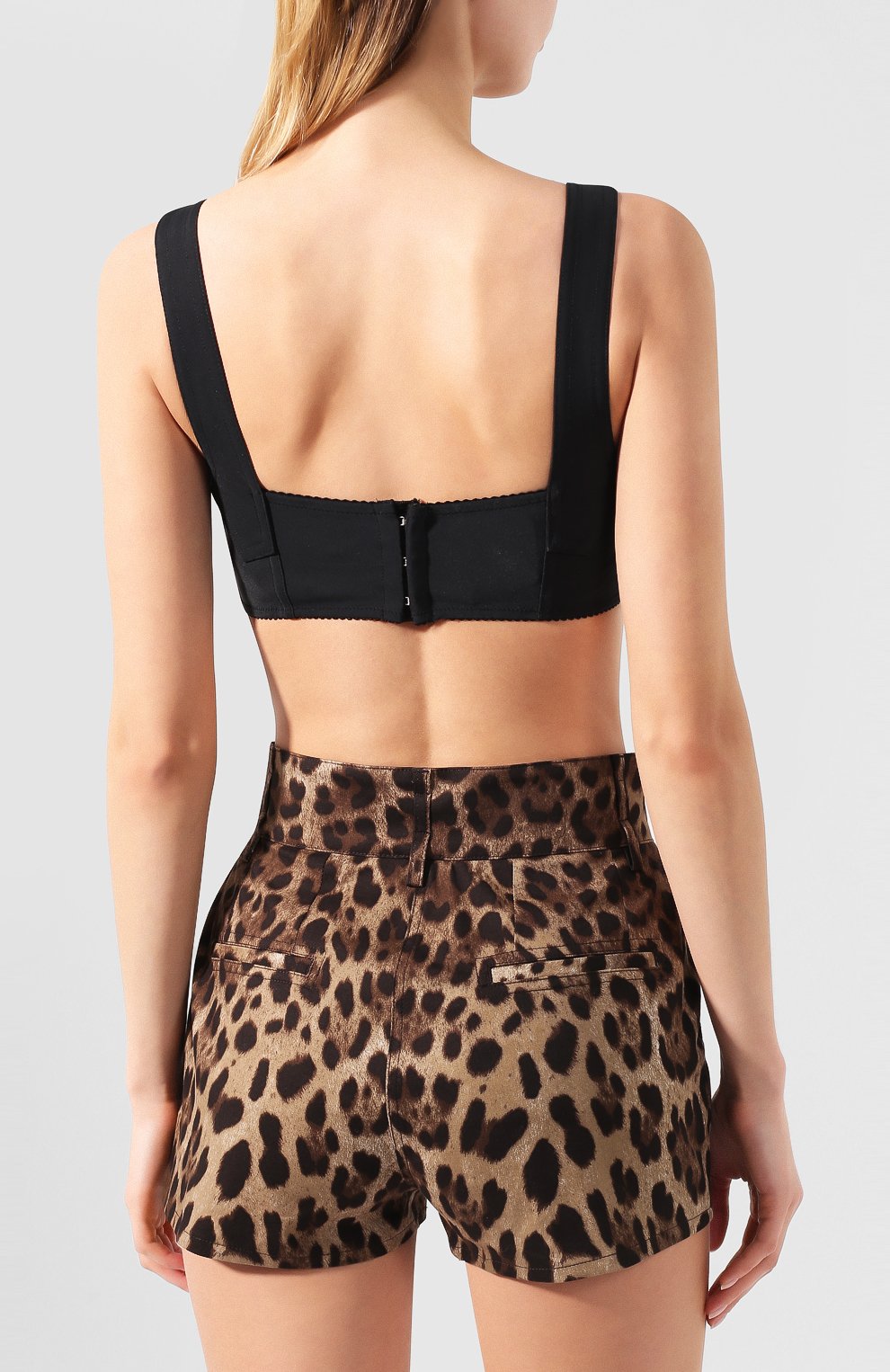 Топ-бюстье DOLCE & GABBANA леопардового цвета по цене 93550 руб., арт. F74N0T/GDV18, фото 4 Топ-бюстье DOLCE & GABBANA, арт. F74N0T/GDV18, фото 4