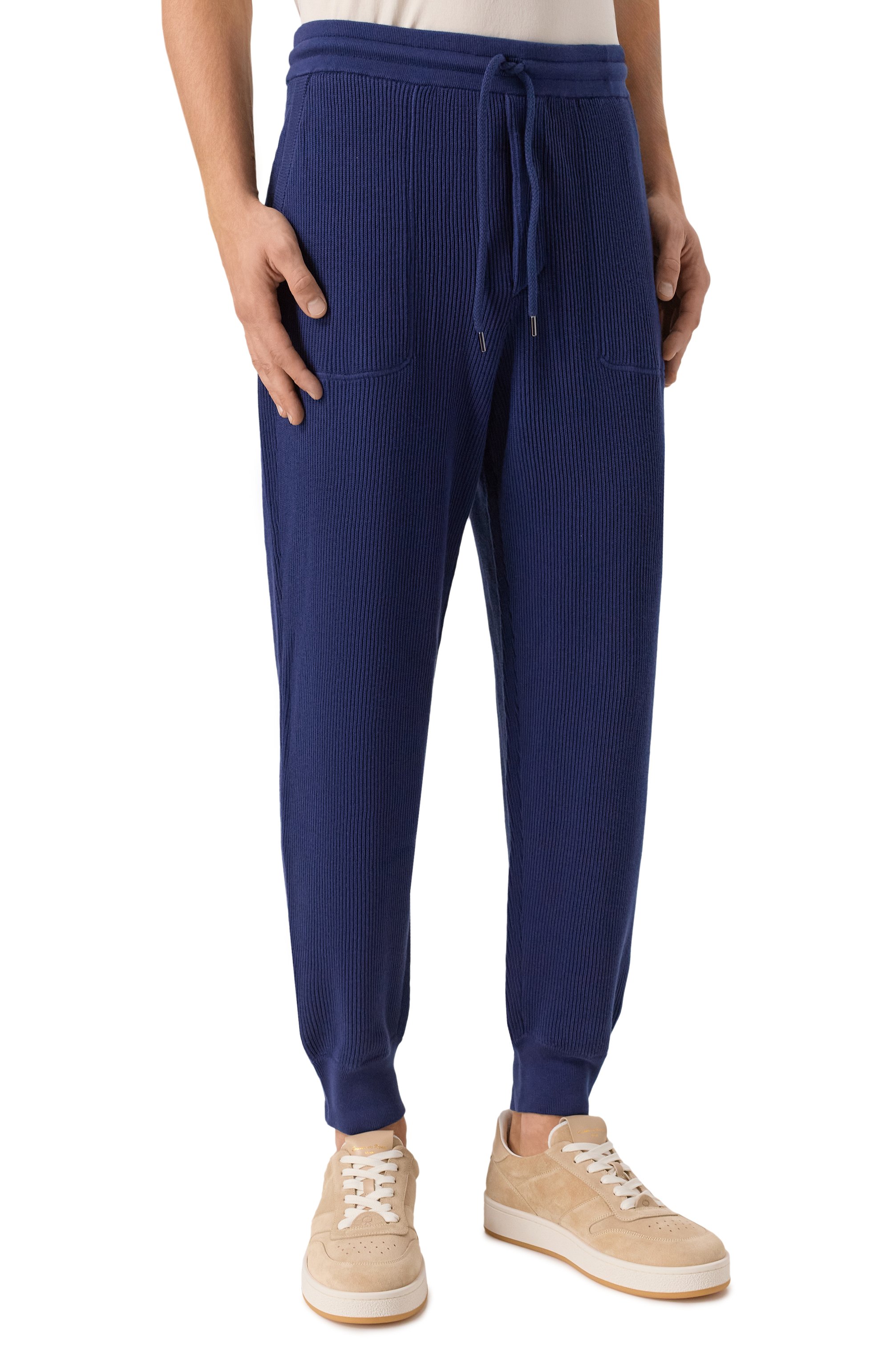 Хлопковые джоггеры BRUNELLO CUCINELLI, арт. M29201019G, фото 3