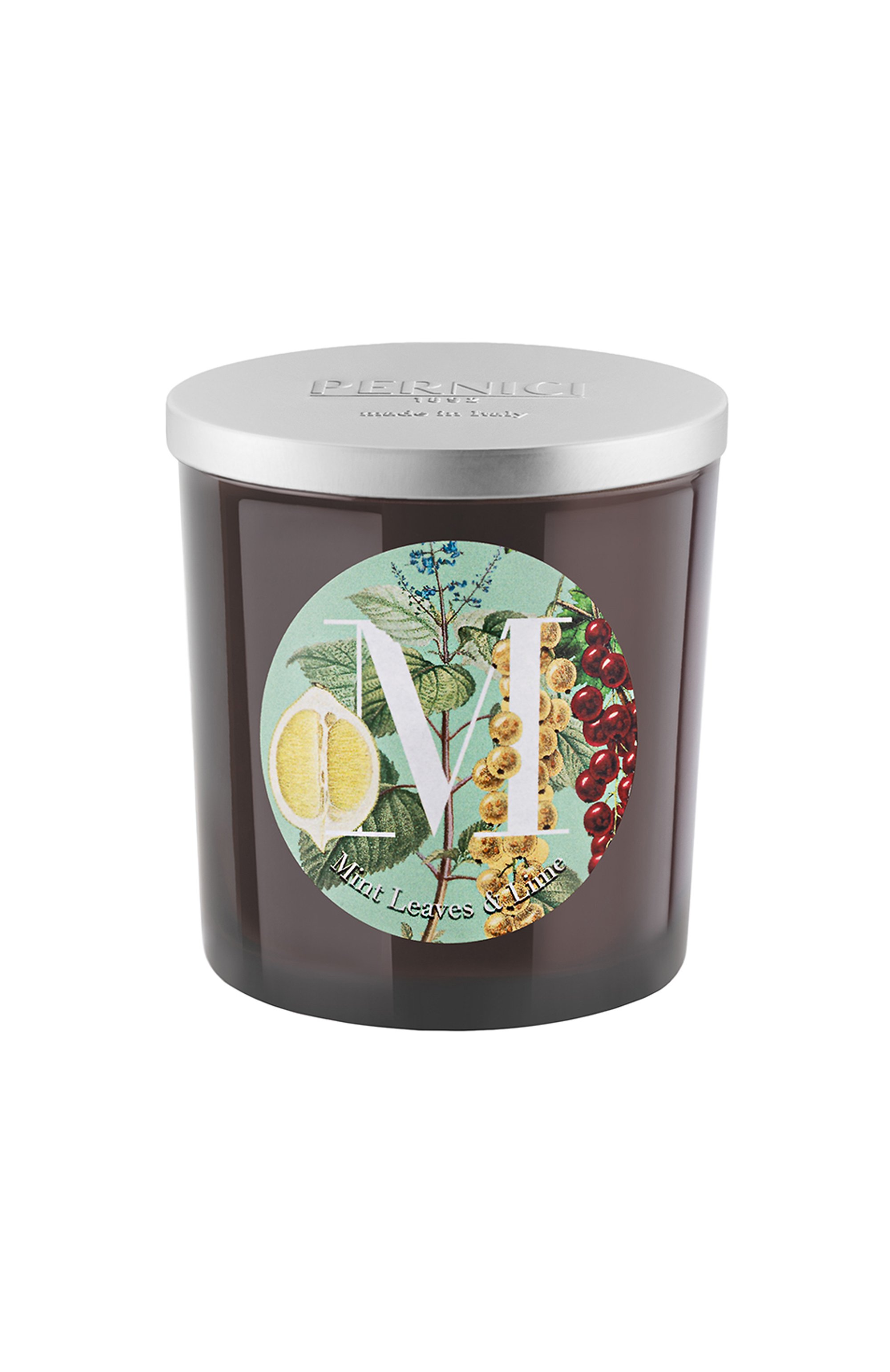 Свеча аромат mint leaves & lime (350g) PERNICI бесцветного цвета по цене 6700 руб., арт. 8001962089920, фото 1 Свеча аромат mint leaves & lime (350g) PERNICI, арт. 8001962089920, фото 1