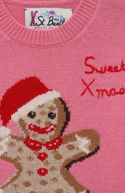 Пуловер из шерсти и вискозы MC2 SAINT BARTH, арт. STBK PRINCESS/PRC0001/00904C/10-16, фото 3