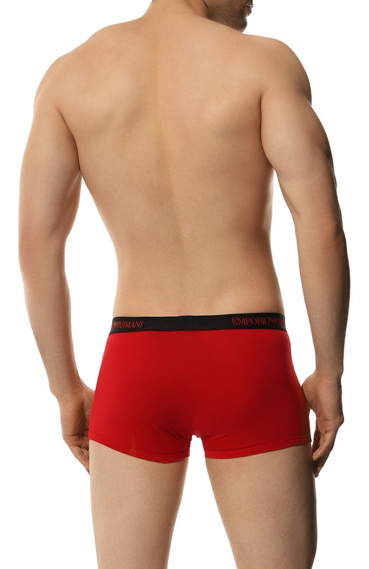 Комплект из трех боксеров Emporio Armani 111625/4F722 Красный  111625/4F722 Фото 3