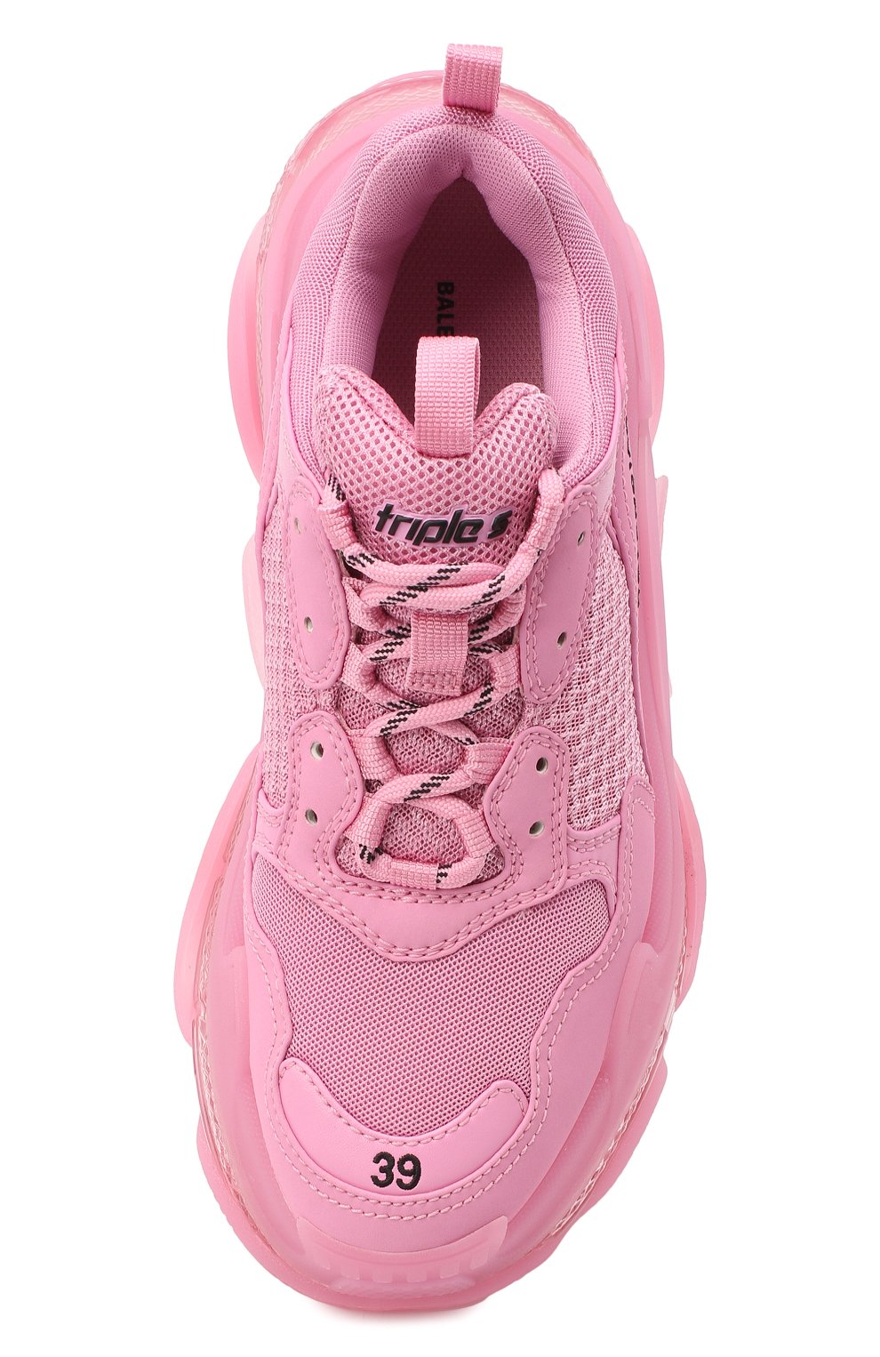 Текстильные кроссовки triple s BALENCIAGA, арт. 544351/W2GA1, фото 5