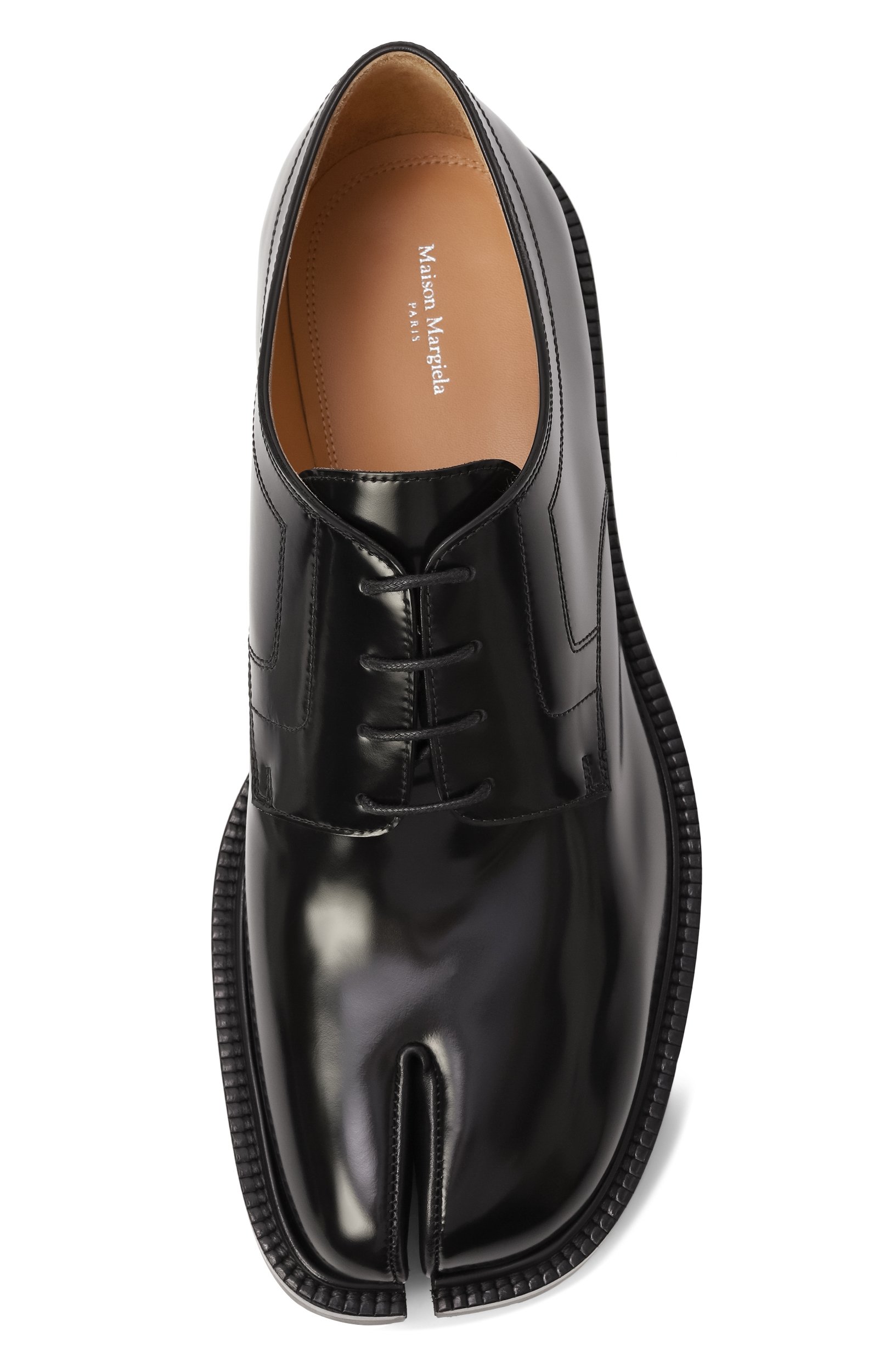 Кожаные дерби tabi MAISON MARGIELA, арт. S57WQ0188/P3827, фото 5