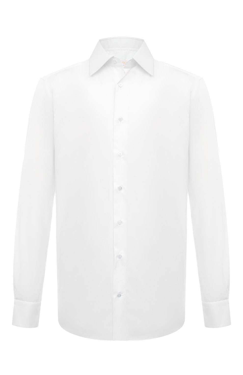 Хлопковая сорочка ZILLI белого цвета по цене 99500 руб., арт. CLAA01M010012212U, фото 1 Хлопковая сорочка ZILLI, арт. CLAA01M010012212U, фото 1