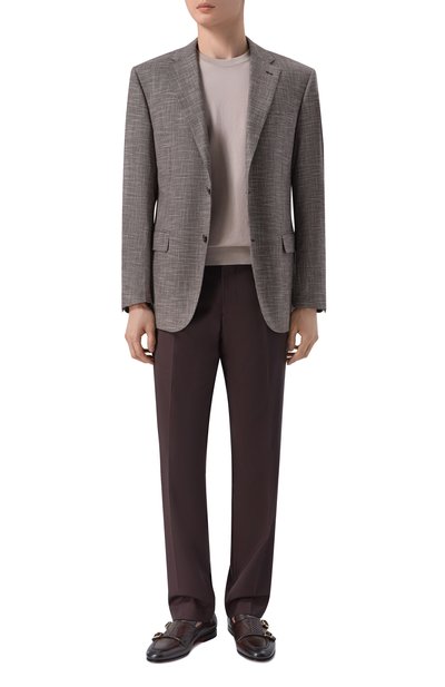 Шерстяные брюки ANDREA CAMPAGNA, арт. ZIP/1/LP1658, фото 2